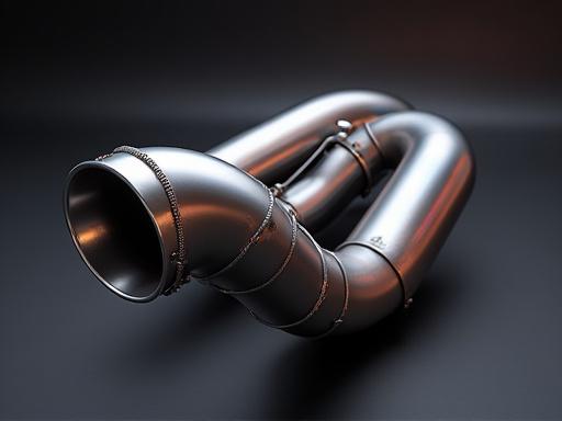 Performance-Auspuffanlage aus Titan